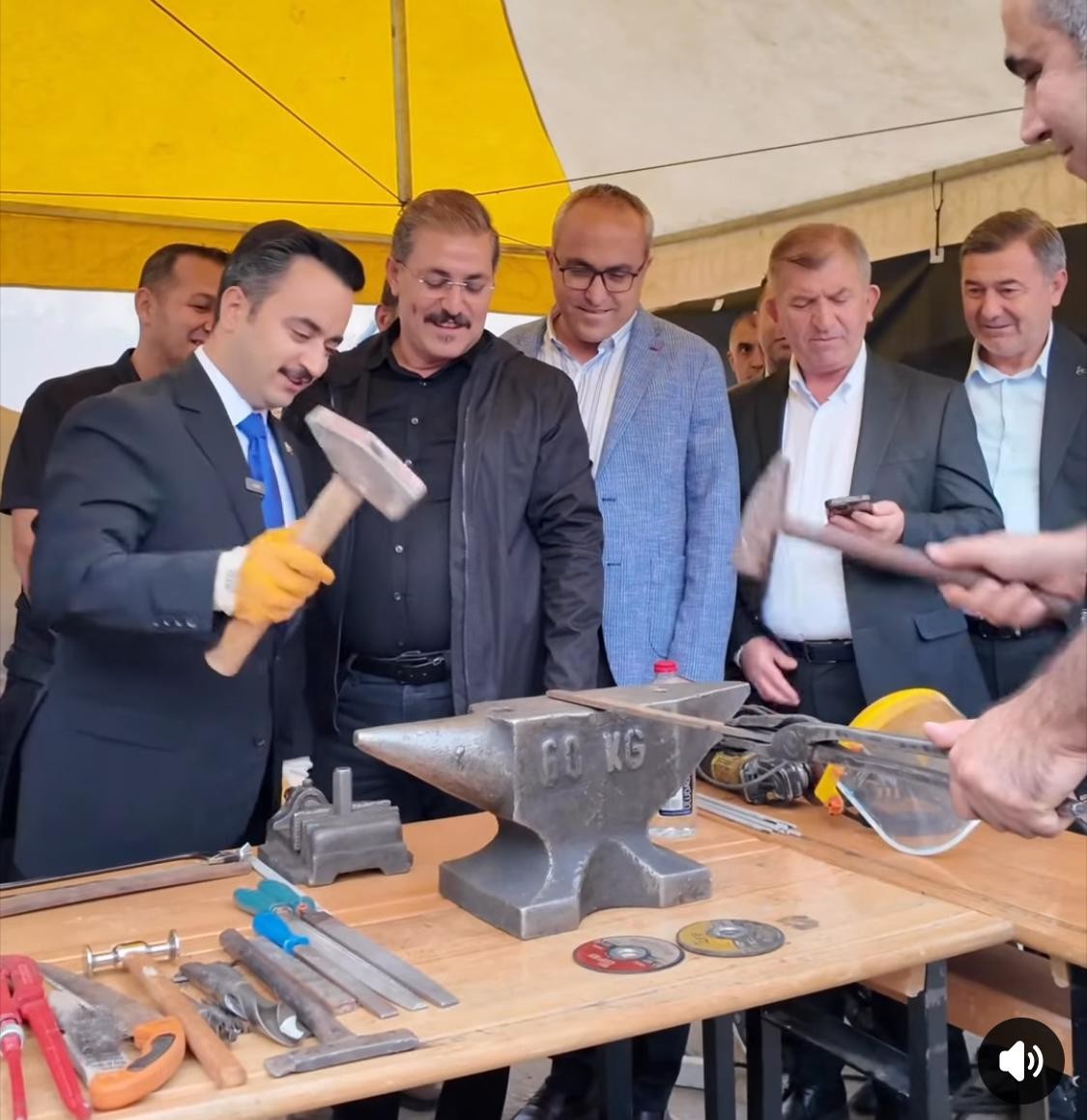 NURDAĞI KAYMAKAMI,  AHİLİK HAFTASI KAPSAMINDA ESNAFI ZİYARET ETTİ