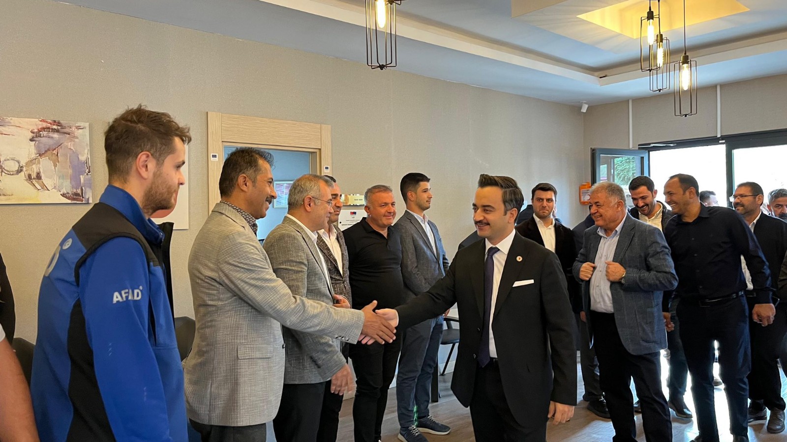 AFAD VE ÇEVRE BAKANLIĞI PERSONELİNE VEDA YEMEĞİ