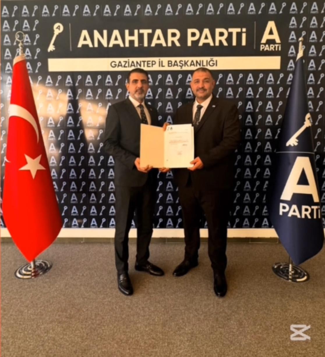 ANAHTAR PARTİ İLÇE BAŞKANLIĞINA POLAT ATANDI