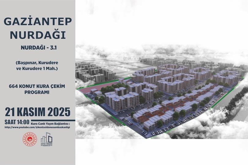 REZERV ALAN 664 KONUT KURA ÇEKİMİ