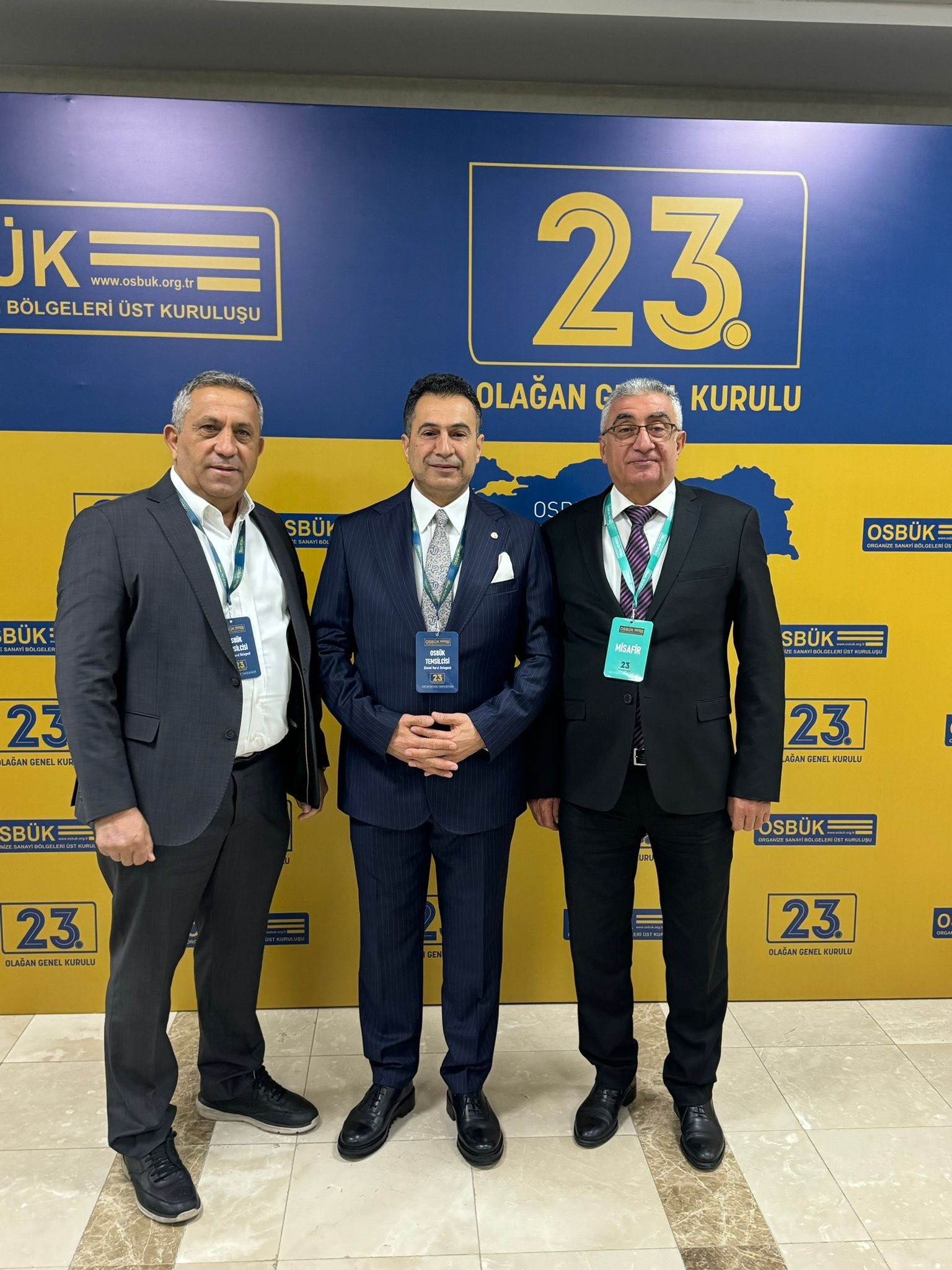 OSBÜK GENEL KURULU'NA İSLAHİYE'DEN YÜKSEK TEMSİL