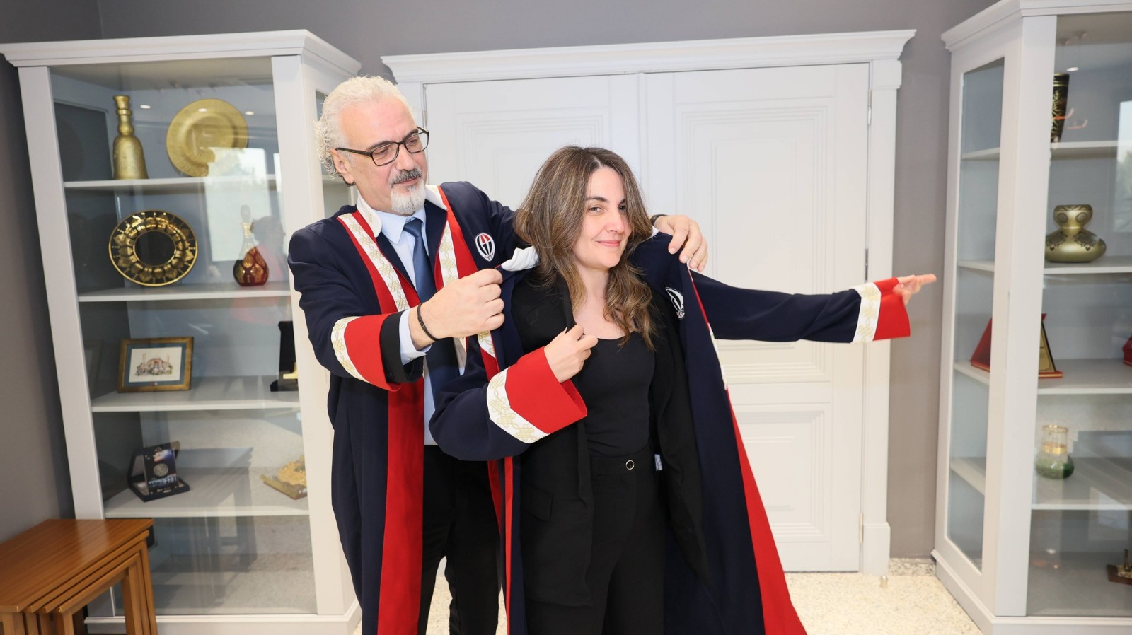 GAÜN'DE AKADEMİK YÜKSELTME TÖRENİ DÜZENLENDİ