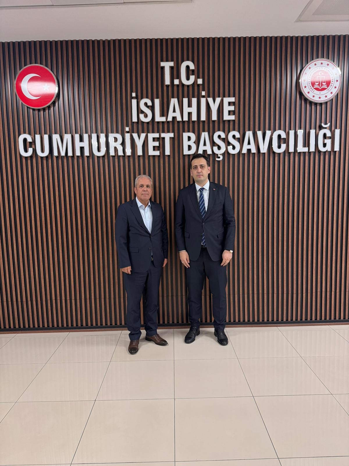 TAYYAR’DAN ŞAHİN’E NEZAKET ZİYARETİ